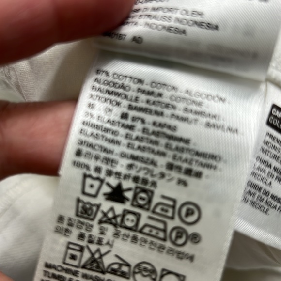 NWT Levi’s mid rise Bermuda shorts size 16 - Picture 10 of 10